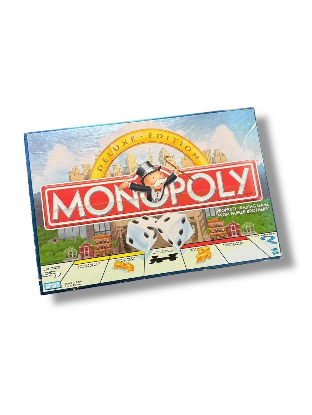 Vintage 1998 Monopoly Deluxe Edition Board Game